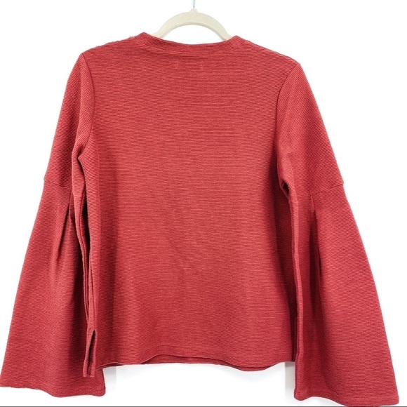 MADEWELL Flared Sleeve Sweater Top Size S - Picture 6 of 15